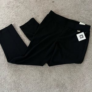 Anne Klein High Rise Slim Ankle Slacks